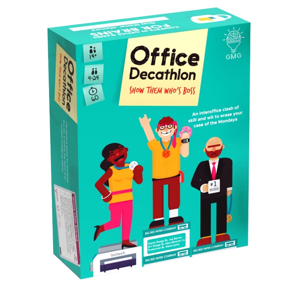 Office Decathlon Game - BRAND NEW SEALED!  adult games team building icebreakers